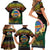 Personalised Tafea Day Family Matching Short Sleeve Bodycon Dress and Hawaiian Shirt Vanuatu Provinces Polynesian Pattern