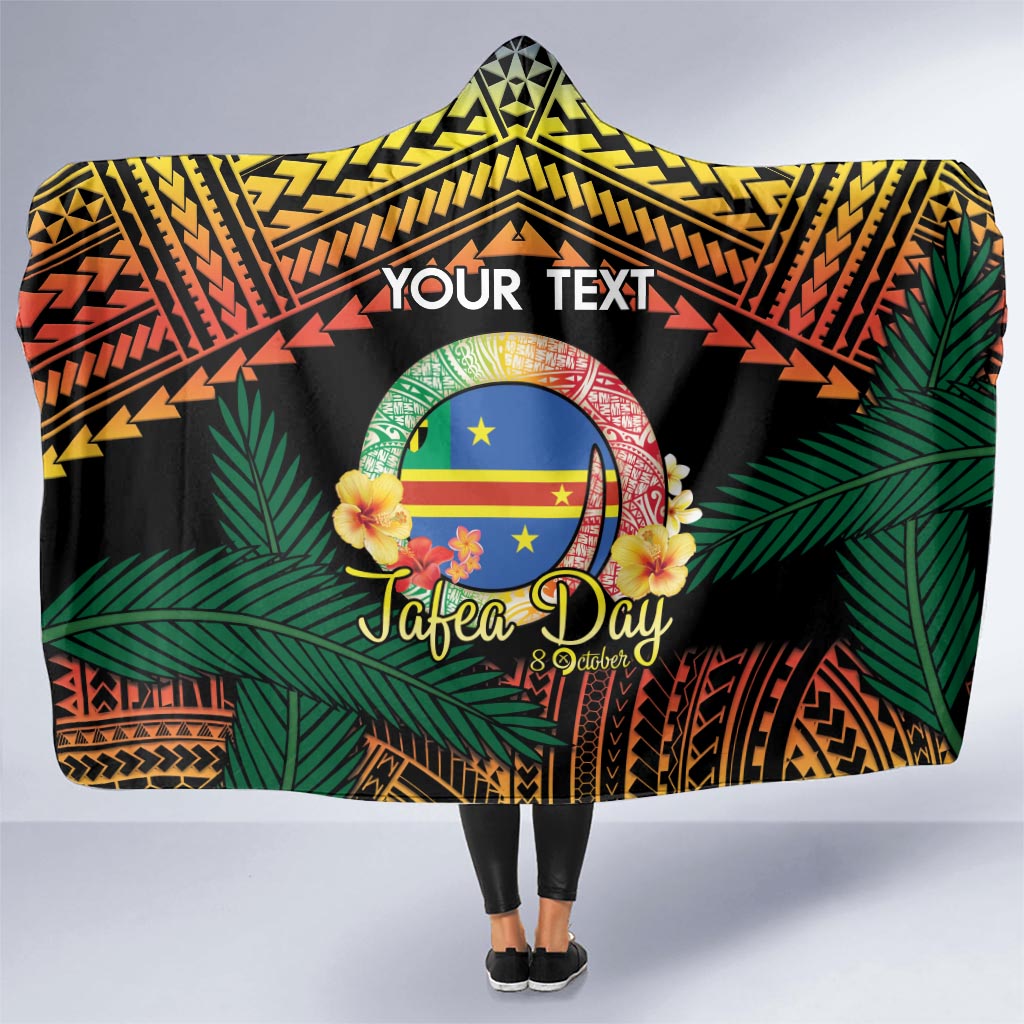 Personalised Tafea Day Hooded Blanket Vanuatu Provinces Polynesian Pattern LT14 - Polynesian Pride