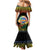 Personalised Tafea Day Mermaid Dress Vanuatu Provinces Polynesian Pattern