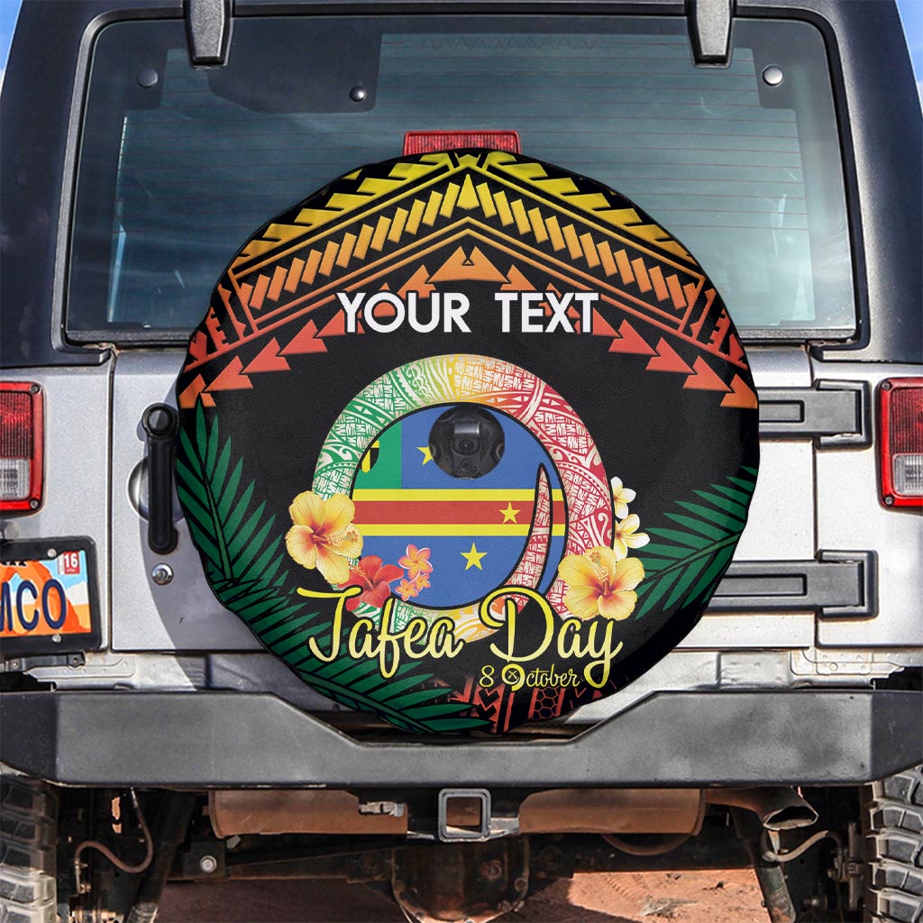 Personalised Tafea Day Spare Tire Cover Vanuatu Provinces Polynesian Pattern