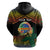 Personalised Tafea Day Zip Hoodie Vanuatu Provinces Polynesian Pattern