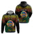 Personalised Tafea Day Zip Hoodie Vanuatu Provinces Polynesian Pattern