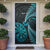 Personalised New Zealand Darts Door Cover Happiness Is A Tight Threesome Maori Paua Shell - Polynesian Pride