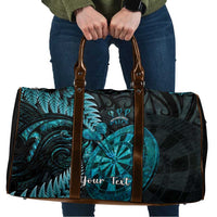Personalised New Zealand Darts Travel Bag Happiness Is A Tight Threesome Maori Paua Shell - Polynesian Pride