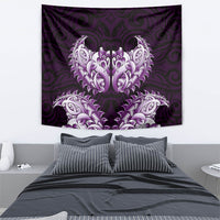 New Zealand Ta Moko Tapestry Aotearoa Maori Chest Tattoo Purple