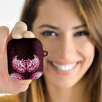 New Zealand Ta Moko AirPods Case Aotearoa Maori Chest Tattoo Pink