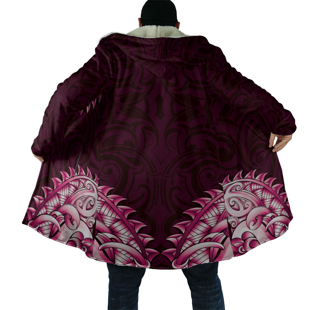 New Zealand Ta Moko Cloak Aotearoa Maori Chest Tattoo Pink