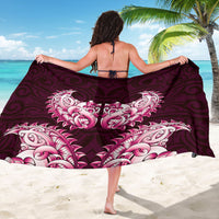 New Zealand Ta Moko Sarong Aotearoa Maori Chest Tattoo Pink