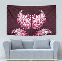 New Zealand Ta Moko Tapestry Aotearoa Maori Chest Tattoo Pink