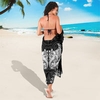 New Zealand Ta Moko Sarong Aotearoa Maori Chest Tattoo Black