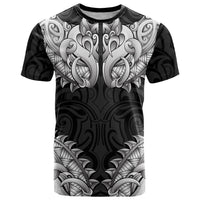 New Zealand Ta Moko T Shirt Aotearoa Maori Chest Tattoo Black