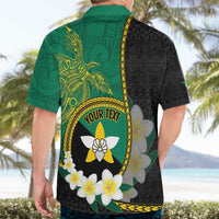 Personalised PNG Enga Provins Hawaiian Shirt Papua New Guinea Plumeria Melanesian Pattern LT14 - Polynesian Pride
