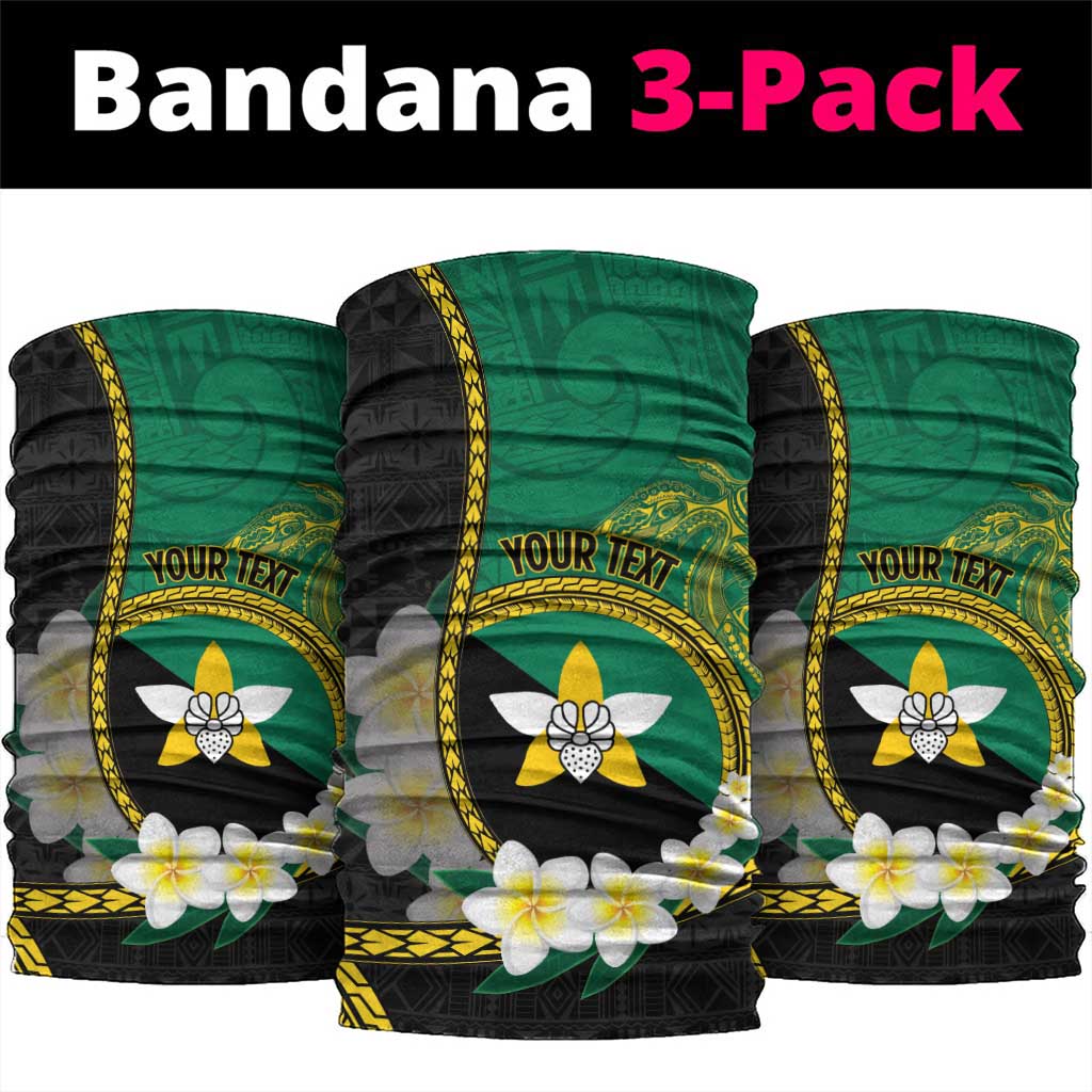 PNG Enga Provins Neck Gaiter Papua New Guinea Plumeria Melanesian Pattern LT14