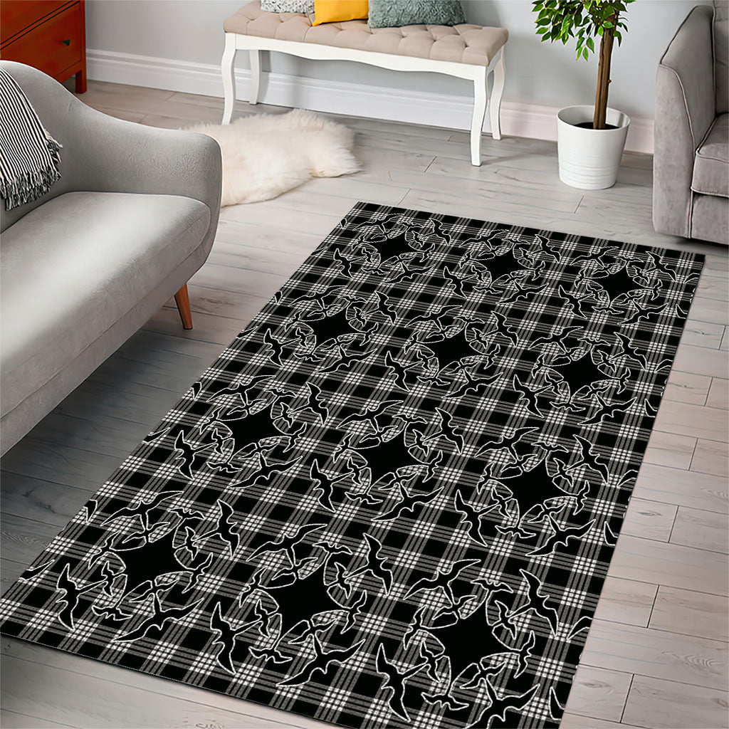 Eleele Hawaii Iwa Bird Palaka Motifs Area Rug LT14 - Polynesian Pride