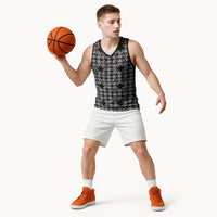 Eleele Hawaii Iwa Bird Palaka Motifs Basketball Jersey LT14 - Polynesian Pride