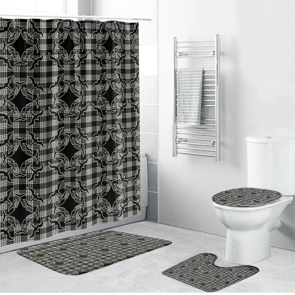 Eleele Hawaii Iwa Bird Palaka Motifs Bathroom Set