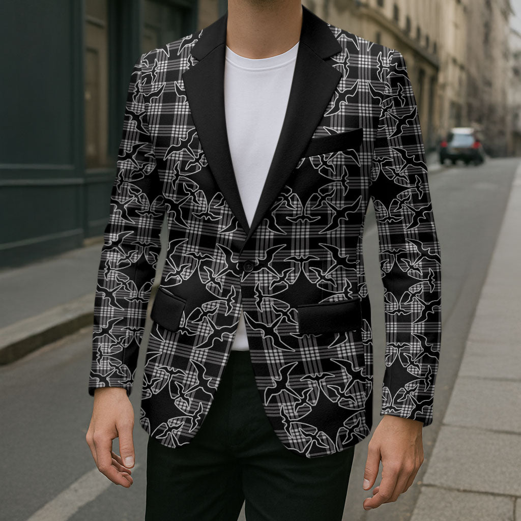 Eleele Hawaii Iwa Bird Palaka Motifs Blazer LT14 - Polynesian Pride