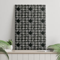 Eleele Hawaii Iwa Bird Palaka Motifs Canvas Wall Art LT14 - Polynesian Pride