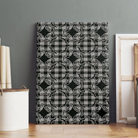 Eleele Hawaii Iwa Bird Palaka Motifs Canvas Wall Art LT14 - Polynesian Pride