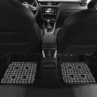 Eleele Hawaii Iwa Bird Palaka Motifs Car Mats LT14 Set 2pcs - Back Black - Polynesian Pride