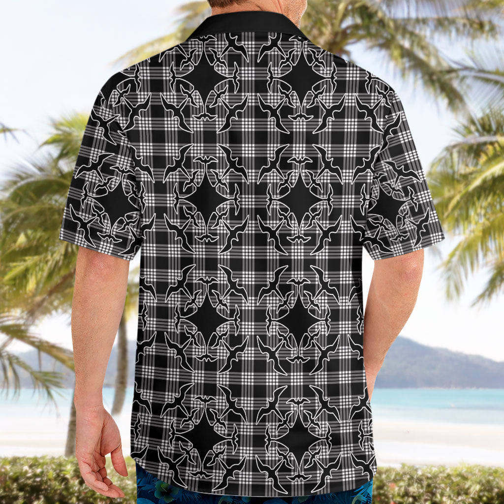 Eleele Hawaii Iwa Bird Palaka Motifs Hawaiian Shirt LT14 - Polynesian Pride