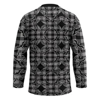 Eleele Hawaii Iwa Bird Palaka Motifs Hockey Jersey LT14 - Polynesian Pride