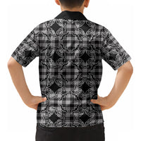 Eleele Hawaii Iwa Bird Palaka Motifs Kid Hawaiian Shirt LT14 - Polynesian Pride