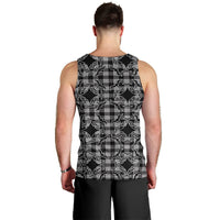 Eleele Hawaii Iwa Bird Palaka Motifs Men Tank Top LT14 - Polynesian Pride