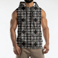 Eleele Hawaii Iwa Bird Palaka Motifs Sleeveless Hoodie LT14 - Polynesian Pride