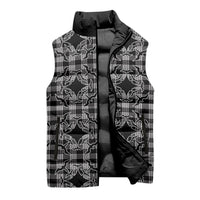 Eleele Hawaii Iwa Bird Palaka Motifs Sleeveless Puffer Jacket LT14 - Polynesian Pride