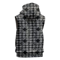 Eleele Hawaii Iwa Bird Palaka Motifs Sleeveless Zip Hoodie LT14 - Polynesian Pride