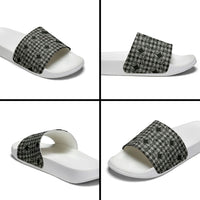 Eleele Hawaii Iwa Bird Palaka Motifs Slide Sandals LT14 - Polynesian Pride