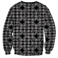 Eleele Hawaii Iwa Bird Palaka Motifs Sweatshirt LT14 - Polynesian Pride