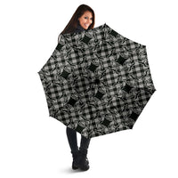 Eleele Hawaii Iwa Bird Palaka Motifs Umbrella LT14 - Polynesian Pride
