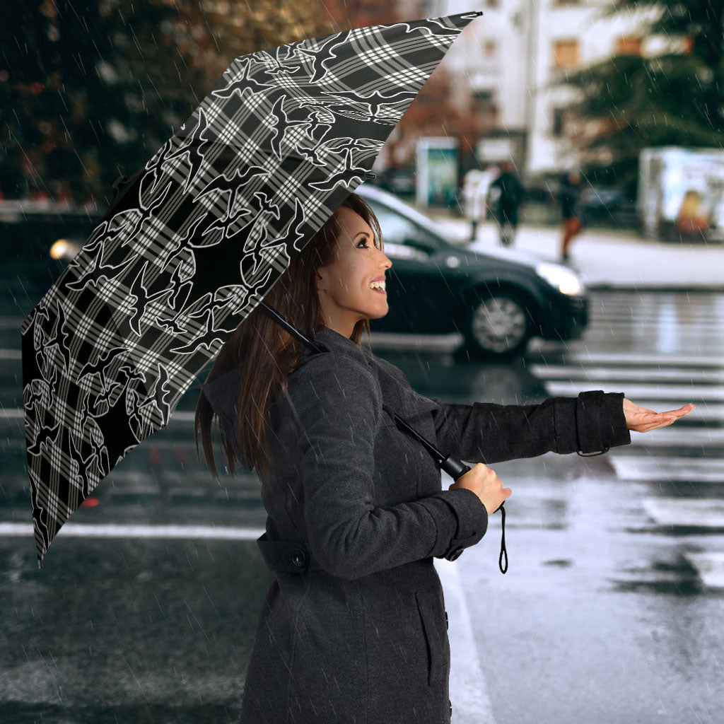 Eleele Hawaii Iwa Bird Palaka Motifs Umbrella LT14 - Polynesian Pride