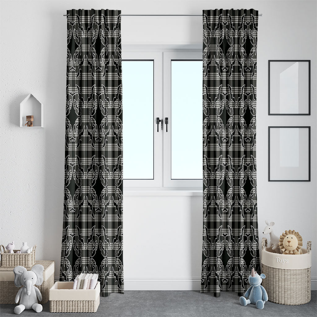 Eleele Hawaii Iwa Bird Palaka Motifs Window Curtain LT14 - Polynesian Pride