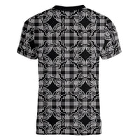 Eleele Hawaii Iwa Bird Palaka Motifs Women V-Neck T-Shirt LT14 - Polynesian Pride