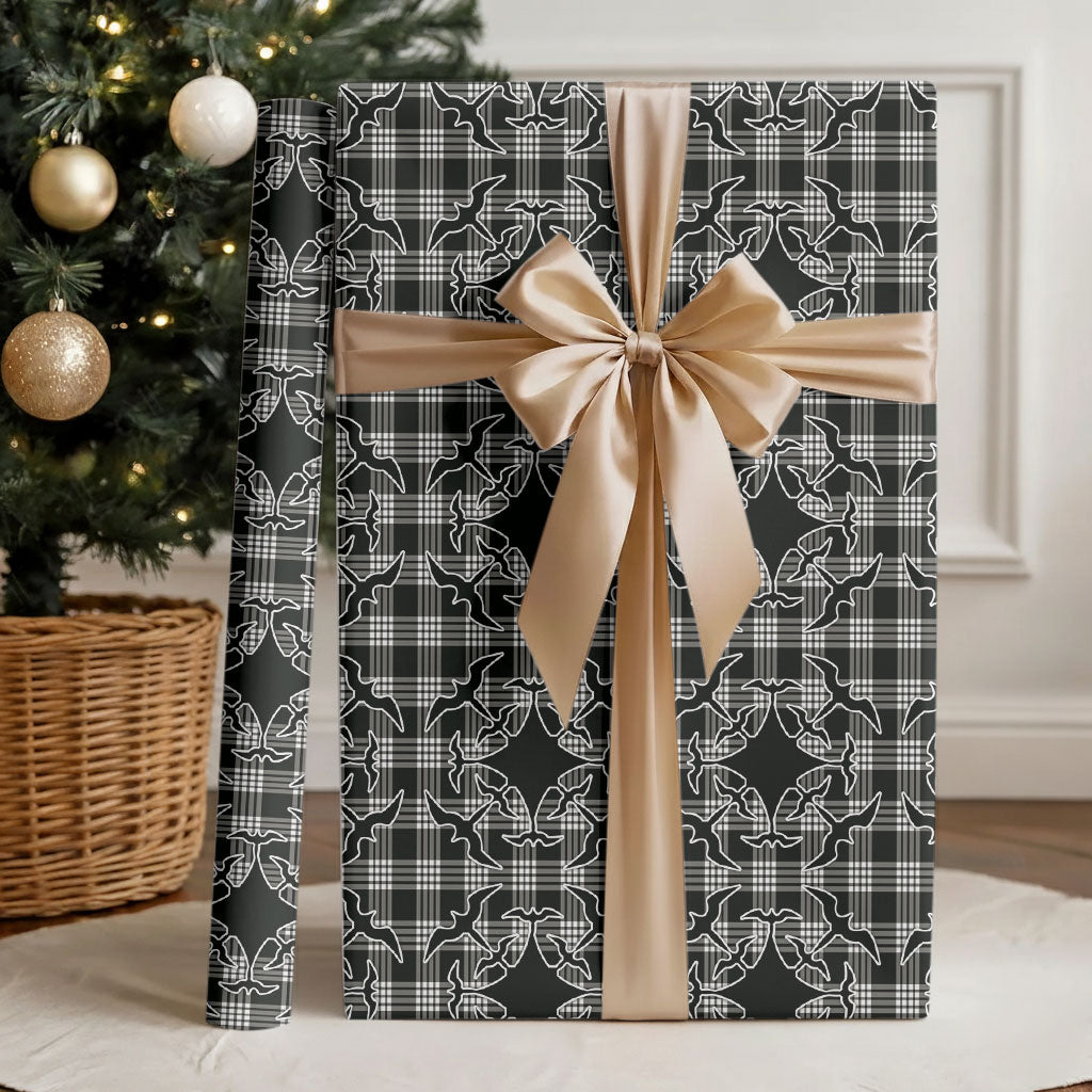 Eleele Hawaii Iwa Bird Palaka Motifs Wrapping Paper LT14 - Polynesian Pride