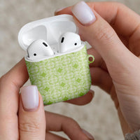 Omaomao Hawaii Iwa Bird Palaka Motifs AirPods Case LT14 - Polynesian Pride