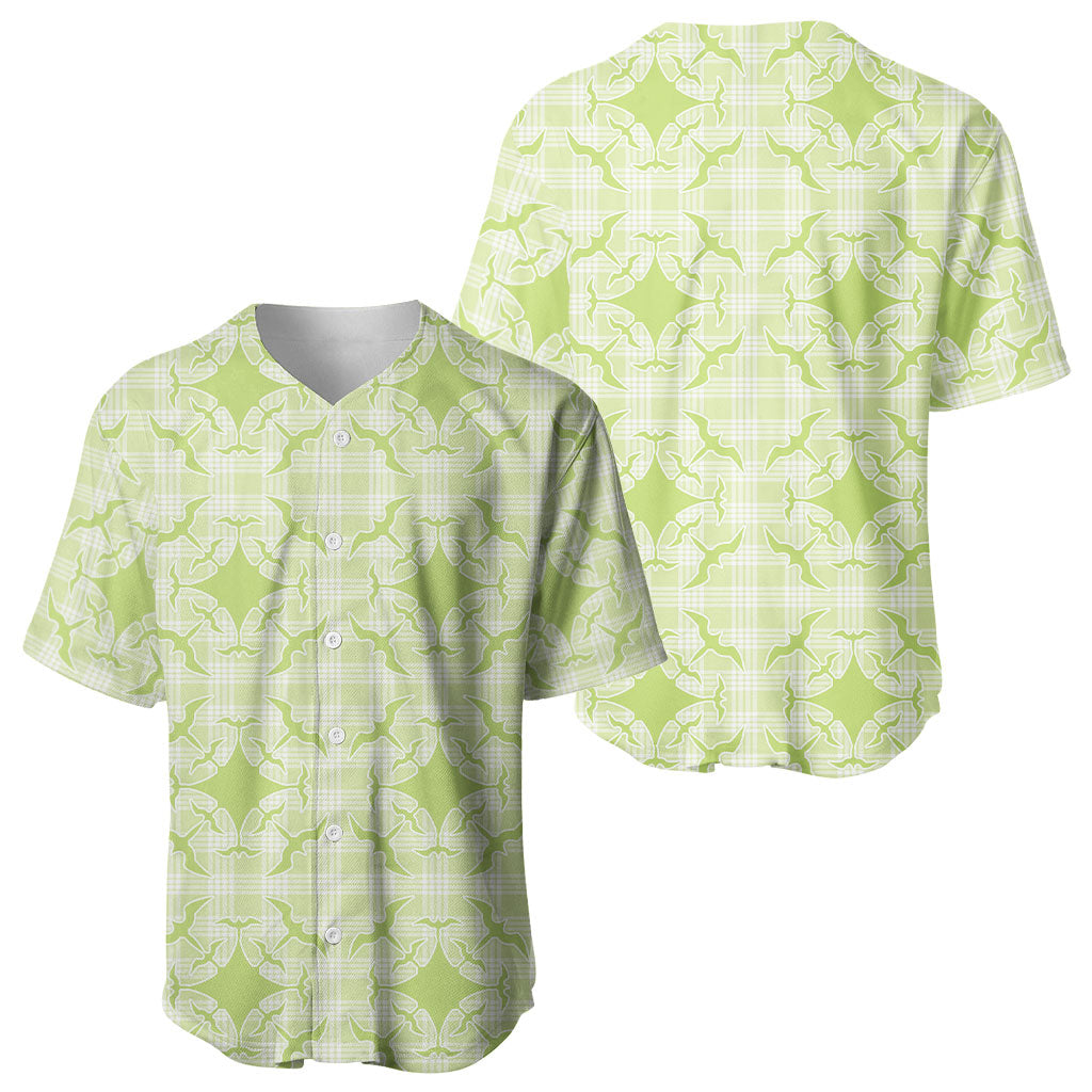 Omaomao Hawaii Iwa Bird Palaka Motifs Baseball Jersey LT14 - Polynesian Pride