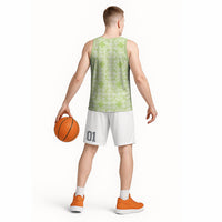 Omaomao Hawaii Iwa Bird Palaka Motifs Basketball Jersey LT14 - Polynesian Pride