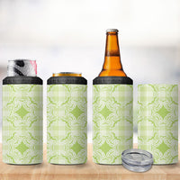 Omaomao Hawaii Iwa Bird Palaka Motifs 4 in 1 Can Cooler Tumbler LT14 - Polynesian Pride