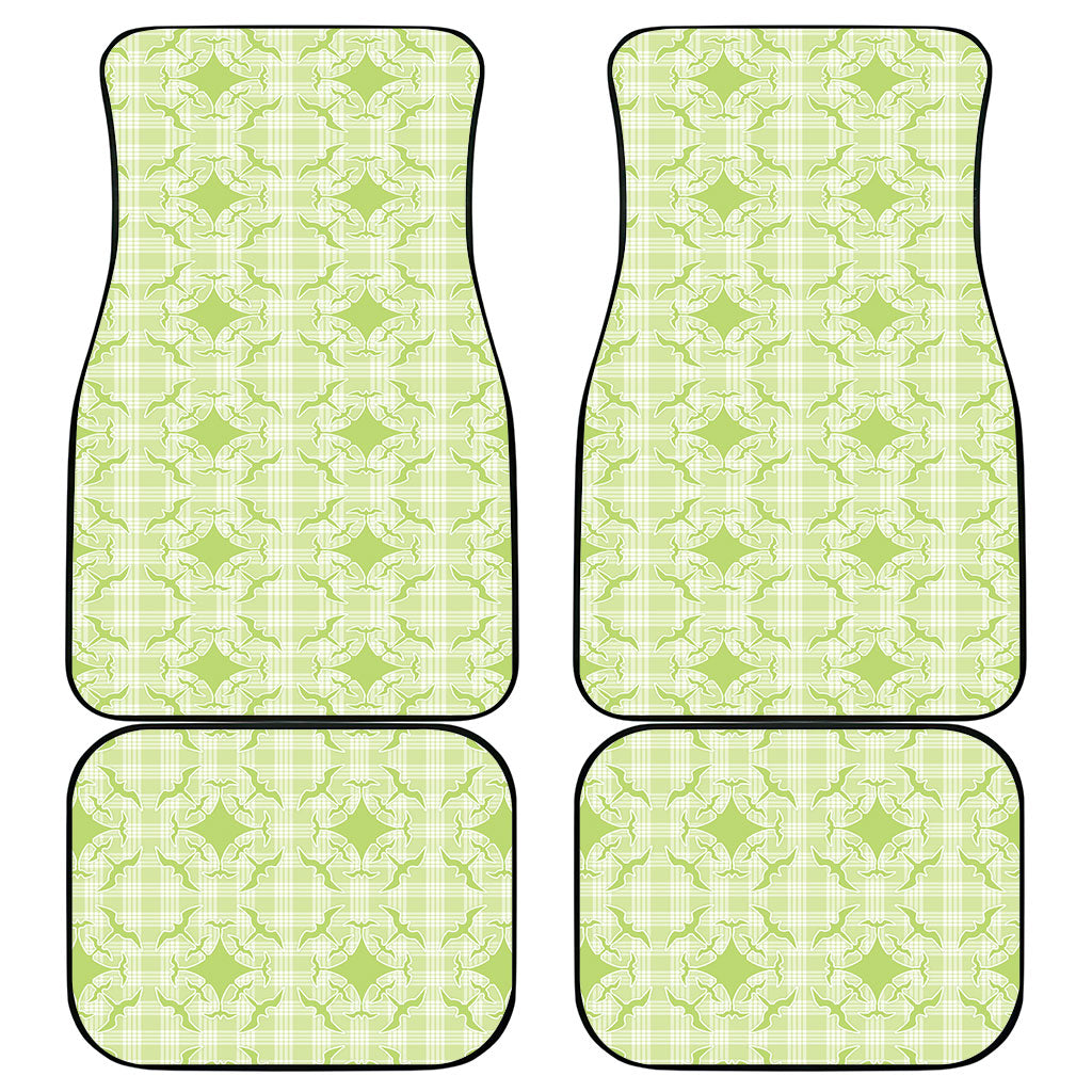 Omaomao Hawaii Iwa Bird Palaka Motifs Car Mats LT14 - Polynesian Pride