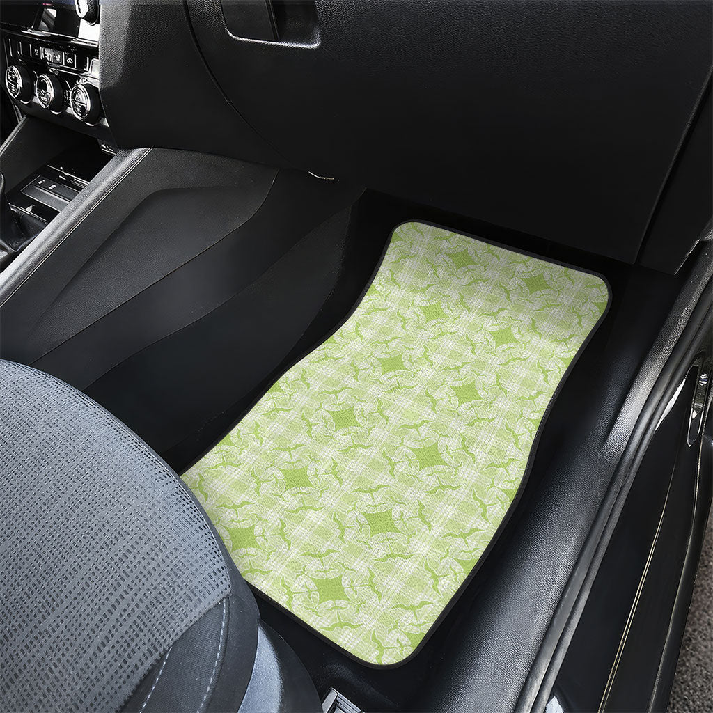Omaomao Hawaii Iwa Bird Palaka Motifs Car Mats LT14 - Polynesian Pride