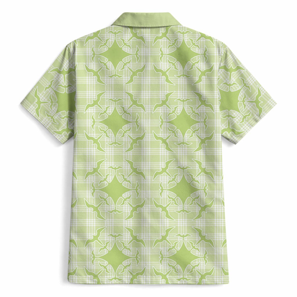 Omaomao Hawaii Iwa Bird Palaka Motifs Hawaiian Shirt LT14 - Polynesian Pride