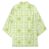 Omaomao Hawaii Iwa Bird Palaka Motifs Kimono LT14 - Polynesian Pride