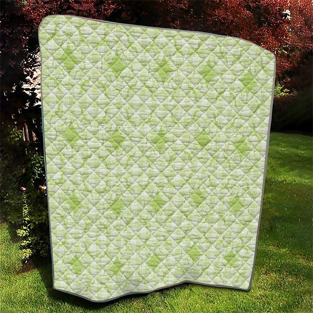 Omaomao Hawaii Iwa Bird Palaka Motifs Quilt LT14 - Polynesian Pride