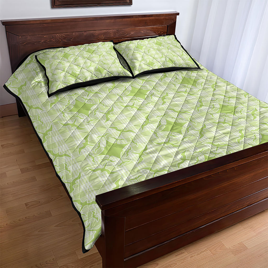 Omaomao Hawaii Iwa Bird Palaka Motifs Quilt Bed Set LT14 - Polynesian Pride