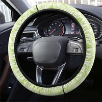 Omaomao Hawaii Iwa Bird Palaka Motifs Steering Wheel Cover LT14 - Polynesian Pride