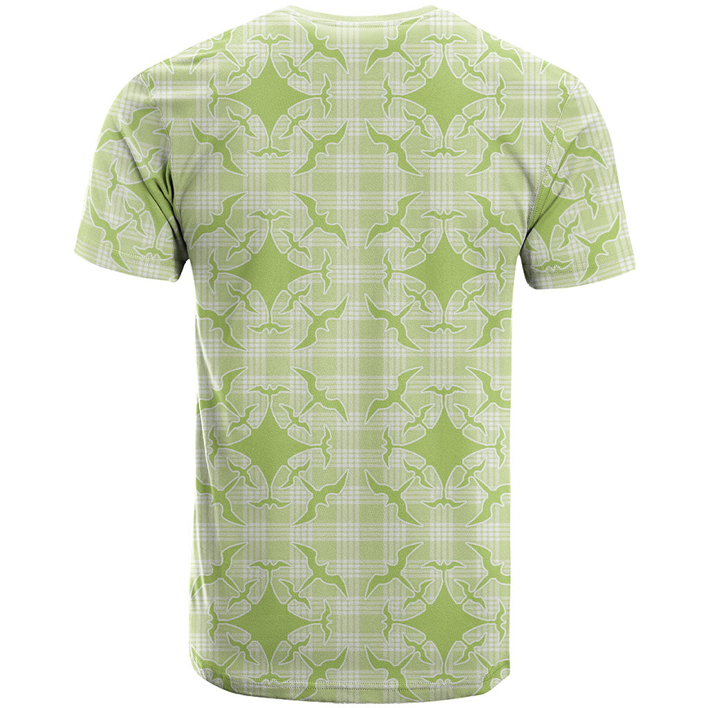 Omaomao Hawaii Iwa Bird Palaka Motifs T Shirt LT14 - Polynesian Pride